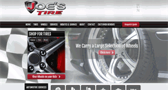 Desktop Screenshot of joestiresandservice.com