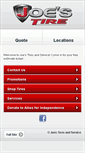 Mobile Screenshot of joestiresandservice.com